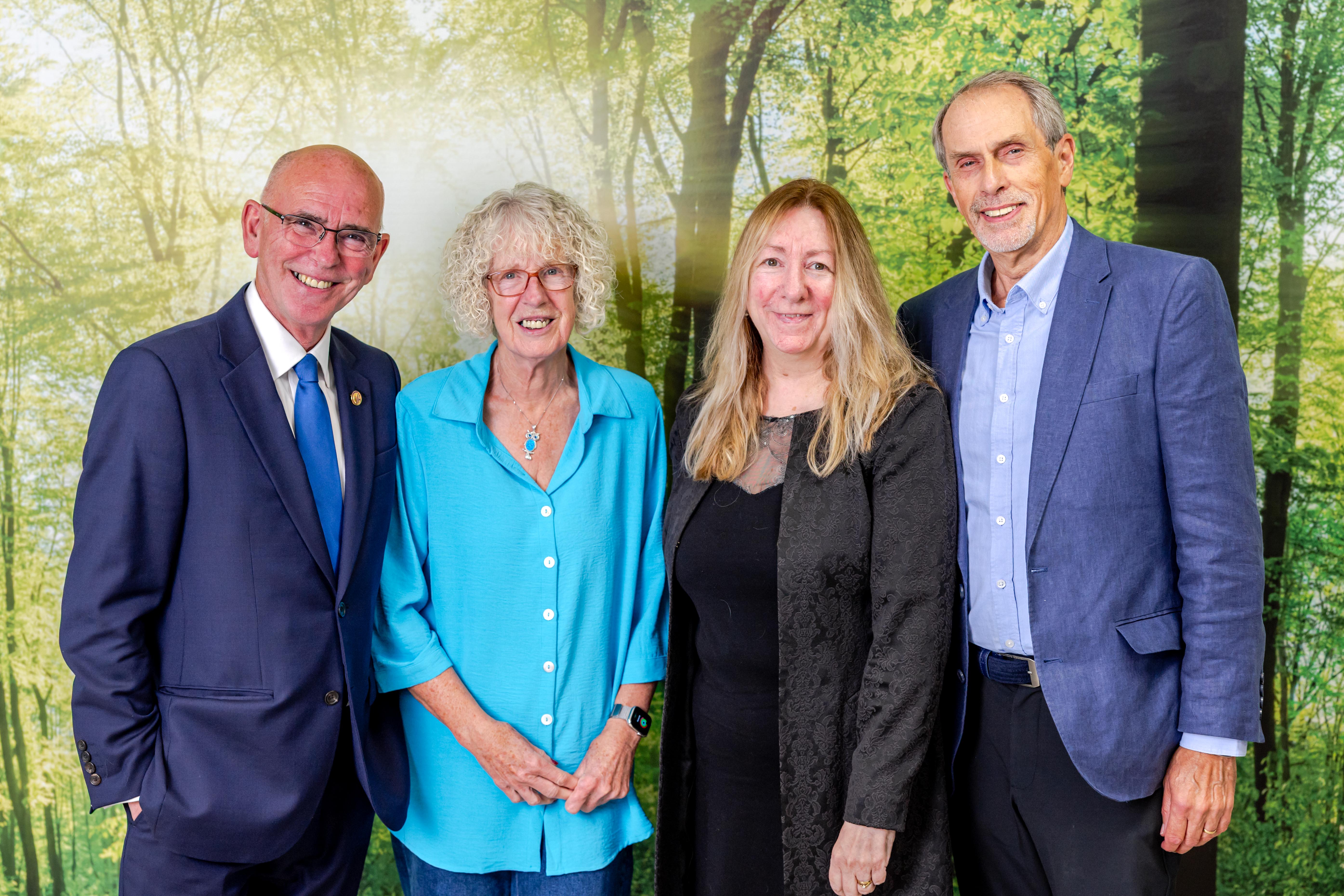 Outgoing Chair and Board Members Jim Strang, Margaret Burgess, Jane Galbraith and Gerry Darroch Outgoing Chair and Board Members Jim Strang, Margaret Burgess, Jane Galbraith and Gerry Darroch